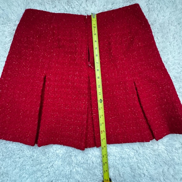 Lilly Pulitzer Vibrant Red Mini Skirt - Picture 2 of 7